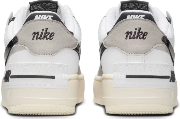 Кросівки жіночі Nike AIR FORCE 1 SHADOW біло-сіро-чорні DZ1847-110