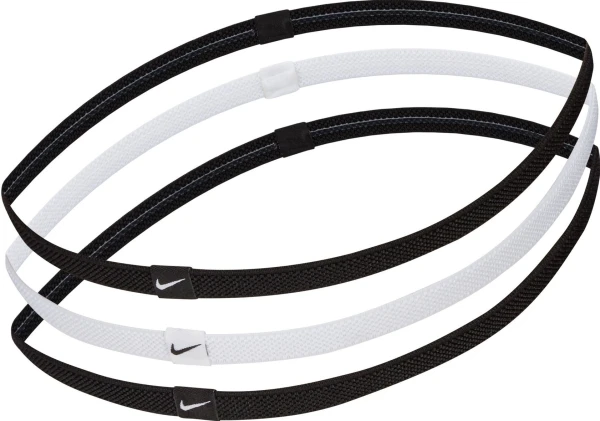 Пов'язки на голову Nike HEADBANDS 2.0 3PK чорні, біла (3 штуки) N.100.4529.036.OS