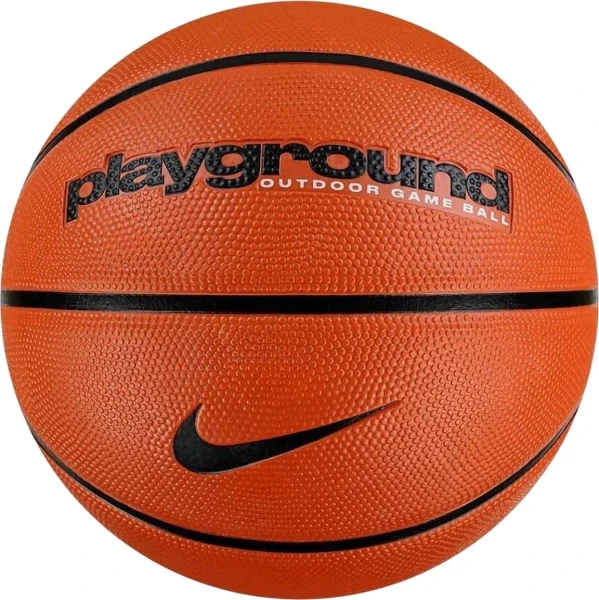 Баскетбольний м'яч Nike EVERYDAY PLAYGROUND 8P GRAPHIC DEFLATED оранжево-чорний Розмір 7 N.100.4371.811.07