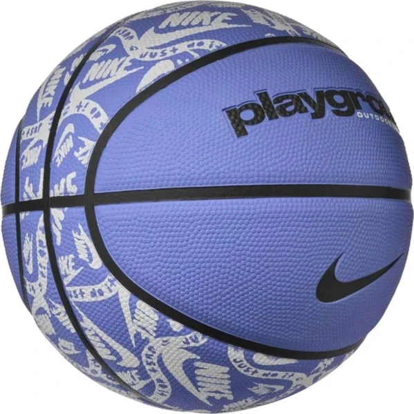 Баскетбольный мяч Nike EVERYDAY PLAYGROUND 8P GRAPHIC DEFLATED сине-бело-черный Размер 5 N.100.4371.431.05
