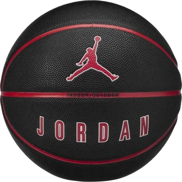 Баскетбольный мяч Nike JORDAN ULTIMATE 2.0 8P DEFLATED черно-красный Размер 7 J.100.8254.017.07
