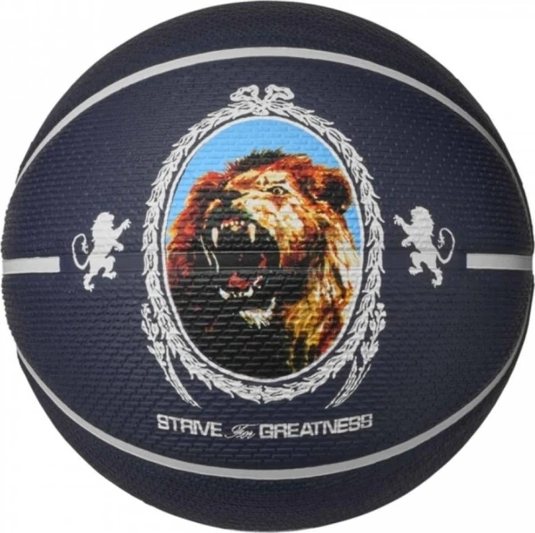 Баскетбольний м'яч Nike PLAYGROUND 2.0 8P L JAMES DEFLATED антрацитовий Розмір 7 N.100.4372.506.07