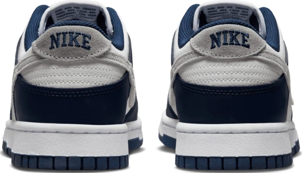 Кросівки Nike DUNK LOW темно-синьо-біло-сірі FD9749-400