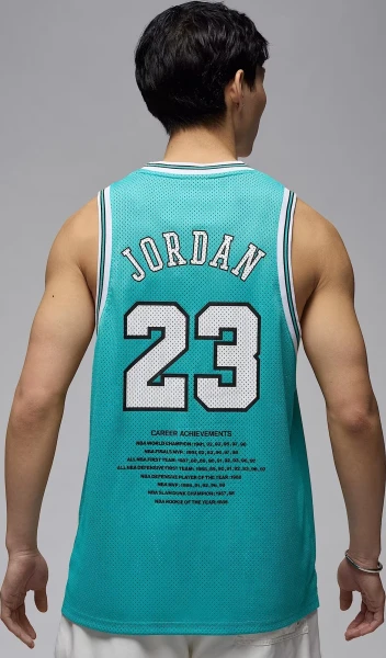 Майка Nike JORDAN ESSENTIALS SUMMER JERSEY бірюзова HF9375-392