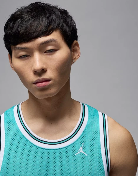 Майка Nike JORDAN ESSENTIALS SUMMER JERSEY бірюзова HF9375-392