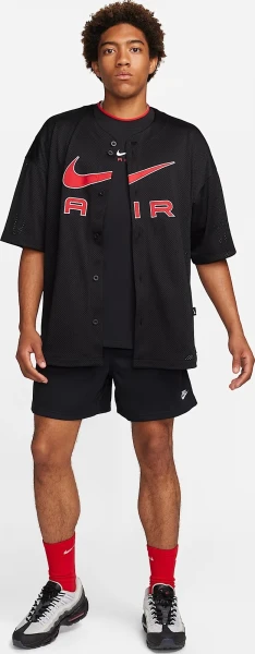 Шорты Nike CLUB MESH FLOW SHORTS черные FN3514-010
