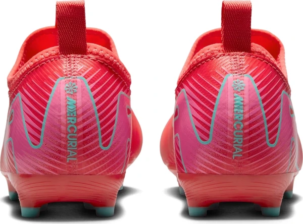 Бутси дитячі Nike JR MERCURIAL ZOOM VAPOR 16 ACADEMY FG/MG червоно-рожево-блакитні FQ8392-800