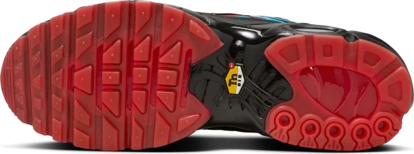 Кроссовки Nike AIR MAX PLUS голубо-черно-красные HQ3824-001