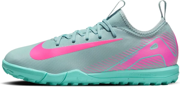 Сороконожки (шиповки) детские Nike JR MERCURIAL ZOOM VAPOR 16 ACADEMY TF темно-мятно-розовые FQ8284-301