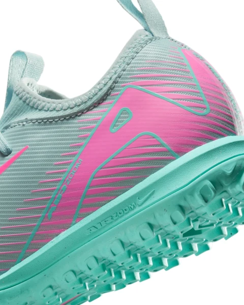 Сороконожки (шиповки) детские Nike JR MERCURIAL ZOOM VAPOR 16 ACADEMY TF темно-мятно-розовые FQ8284-301