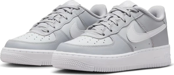 Кроссовки подростковые Nike AIR FORCE 1 (GS) серые FV5948-005