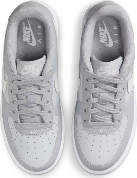 Кроссовки подростковые Nike AIR FORCE 1 (GS) серые FV5948-005