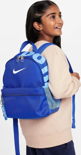 Рюкзак підлітковий Nike BRASILIA JDI MINI BACKPACK синій DR6091-480