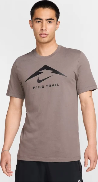 Футболка для бега Nike DRI-FIT TRAIL RUNNING коричневая FQ3914-289