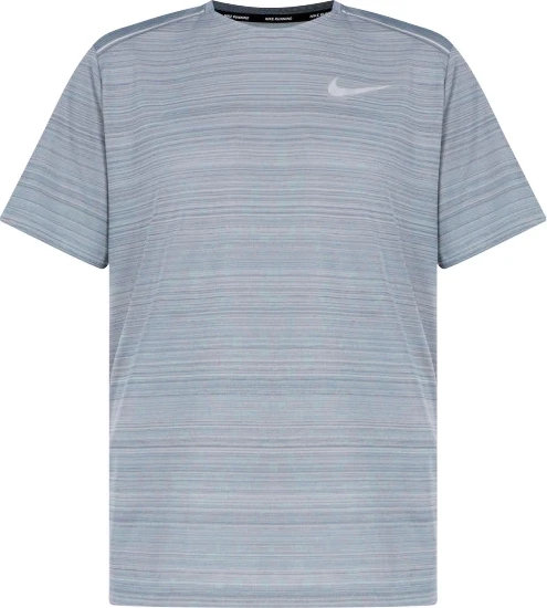 Футболка для бега Nike MILER серая FZ4782-065