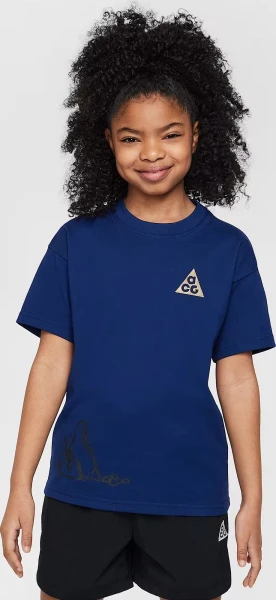 Футболка подростковая Nike ACG DRI-FIT темно-синяя HM5840-492
