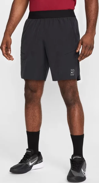 Шорти для тенісу Nike NIKECOURT ADVANTAGE DRI-FIT 8" чорні FZ9322-010