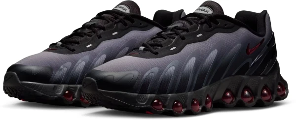 Кросівки Nike AIR MAX DN8 темно-сіро-чорно-червоні FQ7860-011