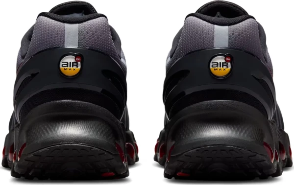 Кросівки Nike AIR MAX DN8 темно-сіро-чорно-червоні FQ7860-011