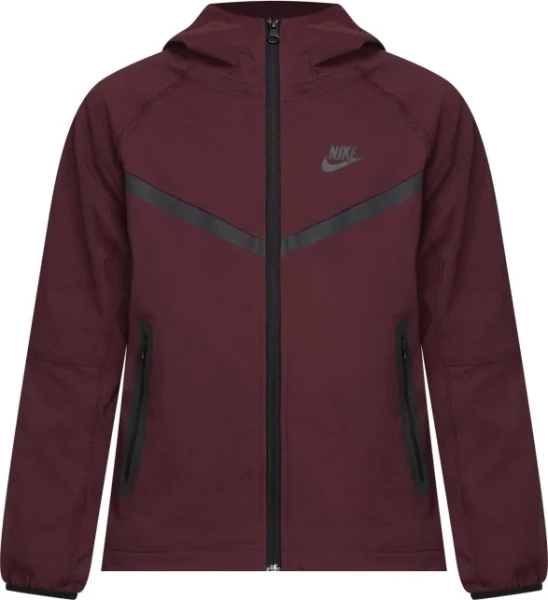 Толстовка підліткова Nike TECH WOVEN бордова HQ8911-652