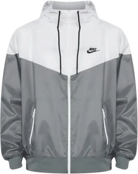 Вітровка Nike SPORTSWEAR WINDRUNNER JACKET сіро-біла 727324-084