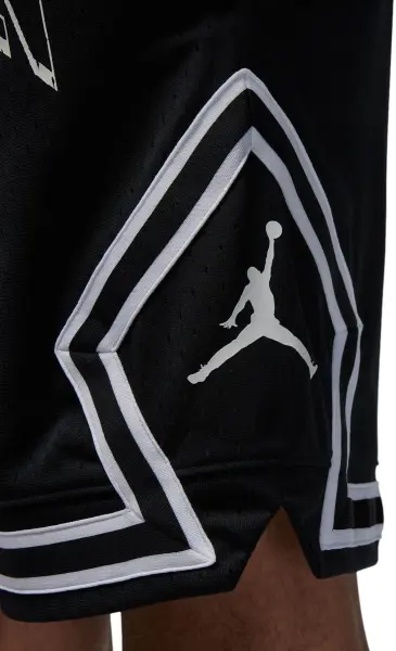 Шорти баскетбольні Nike JORDAN AIR DRI-FIT SPORT DIAMOND чорно-білі FD5957-010