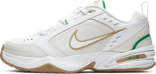 Кроссовки Nike AIR MONARCH IV бело-коричнево-зеленые 415445-103
