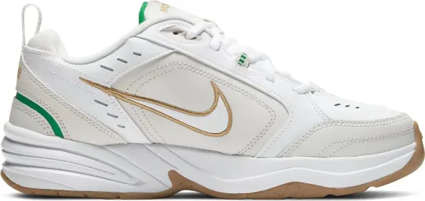 Кроссовки Nike AIR MONARCH IV бело-коричнево-зеленые 415445-103