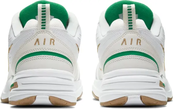 Кроссовки Nike AIR MONARCH IV бело-коричнево-зеленые 415445-103