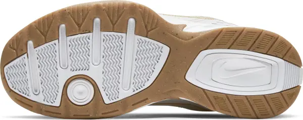 Кроссовки Nike AIR MONARCH IV бело-коричнево-зеленые 415445-103
