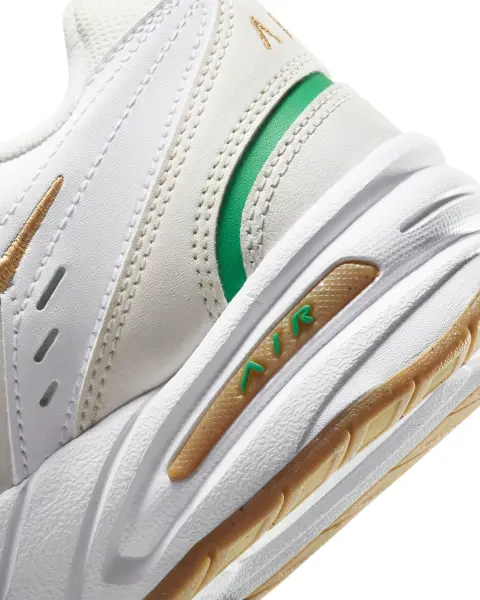 Кроссовки Nike AIR MONARCH IV бело-коричнево-зеленые 415445-103
