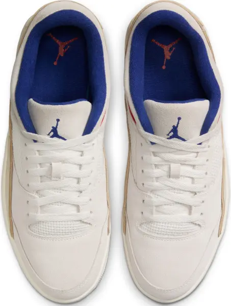 Кроссовки Nike JORDAN FLIGHT COURT бежево-синие HF3255-005