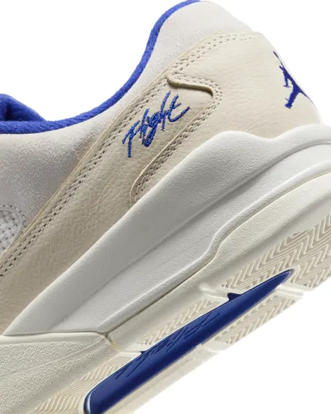Кроссовки Nike JORDAN FLIGHT COURT бежево-синие HF3255-005