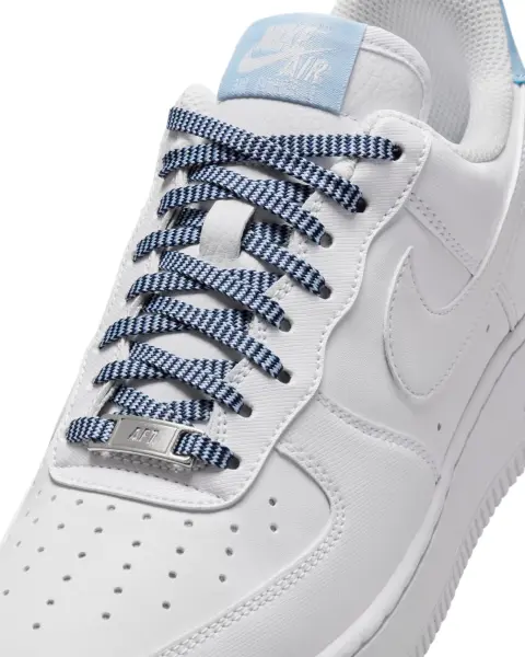 Кроссовки женские Nike AIR FORCE 1 '07 бело-голубые IB7167-101