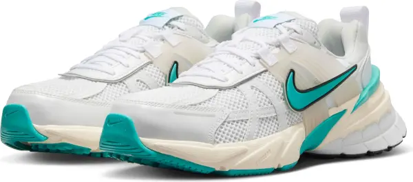 Кроссовки женские Nike V2K RUN бело-бирюзовые FD0736-105