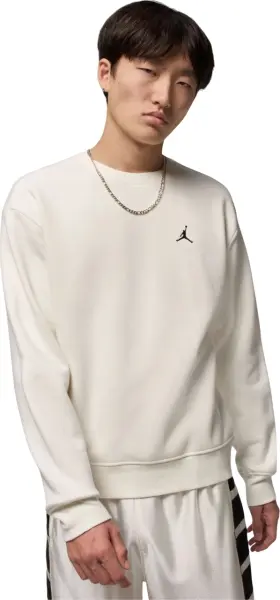 Свитшот Nike JORDAN BROOKLYN FLEECE CREW-NECK молочный FV7293-133