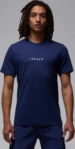 Футболка Nike JORDAN AIR темно-синяя DM3182-411