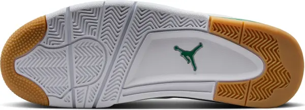 Кроссовки Nike AIR JORDAN 4 RM бело-серо-зеленые FQ7939-103