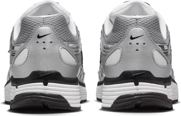 Кроссовки Nike P-6000 серебряно-черные CN0149-001