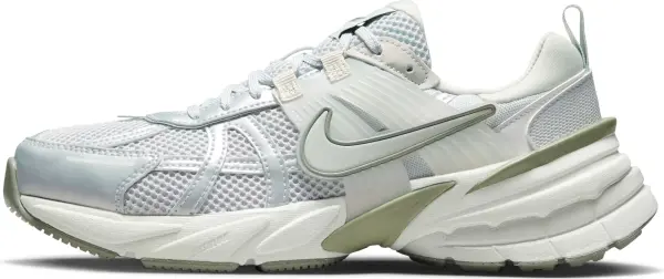 Кросівки жіночі Nike V2K RUN біло-світло-сіро-оливкові FD0736-006