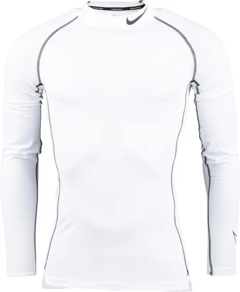 Термобелье футболка с длинным рукавом Nike PRO DRI-FIT белая DD1986-100