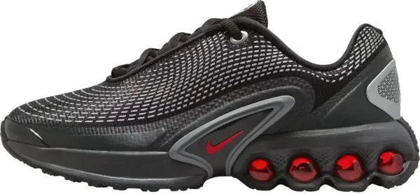 Кроссовки подростковые Nike AIR MAX DN (GS) черно-серебряно-красные FB8987-009