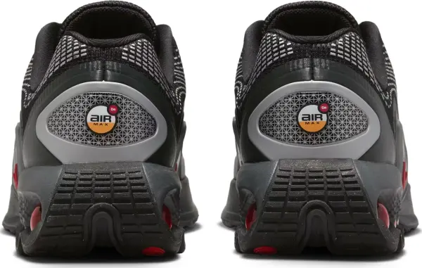 Кроссовки подростковые Nike AIR MAX DN (GS) черно-серебряно-красные FB8987-009