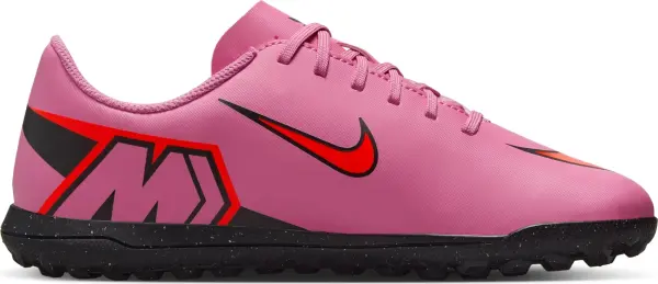 Сороконіжки (шиповки) дитячі Nike JR MERCURIAL VAPOR 16 CLUB TF рожево-червоні FQ8287-600