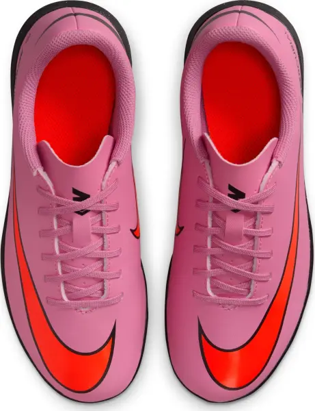 Сороконіжки (шиповки) дитячі Nike JR MERCURIAL VAPOR 16 CLUB TF рожево-червоні FQ8287-600