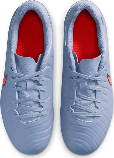 Бутси дитячі Nike JR TIEMPO LEGEND 10 ACADEMY FG/MG світло-синьо-помаранчеві DV4348-402