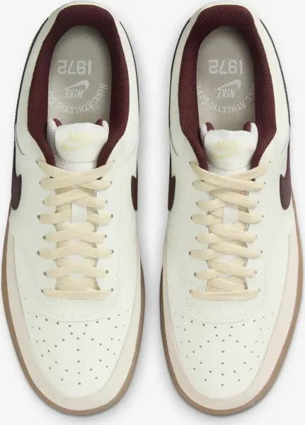 Кросівки Nike COURT VISION LOW молочно-бордові HV2530-101