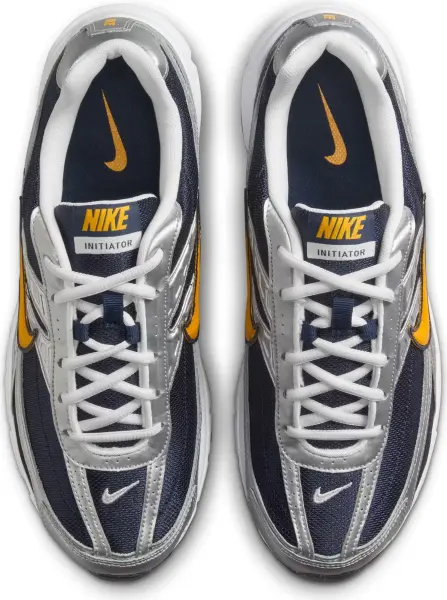 Кросівки Nike INITIATOR срібно-темно-синьо-помаранчеві IB4467-451