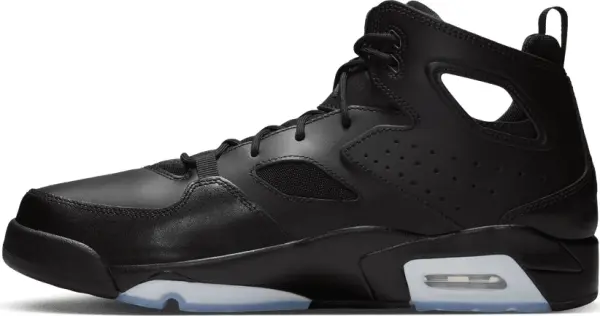 Кросівки Nike JORDAN FLIGHT CLUB '91 чорно-блакитні DC7329-005