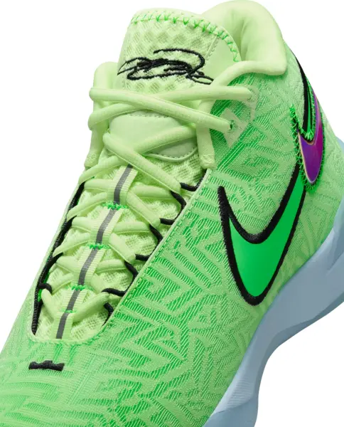 Кроссовки баскетбольные Nike LEBRON NXXT GENISUS зелено-салатовые HF0712-700